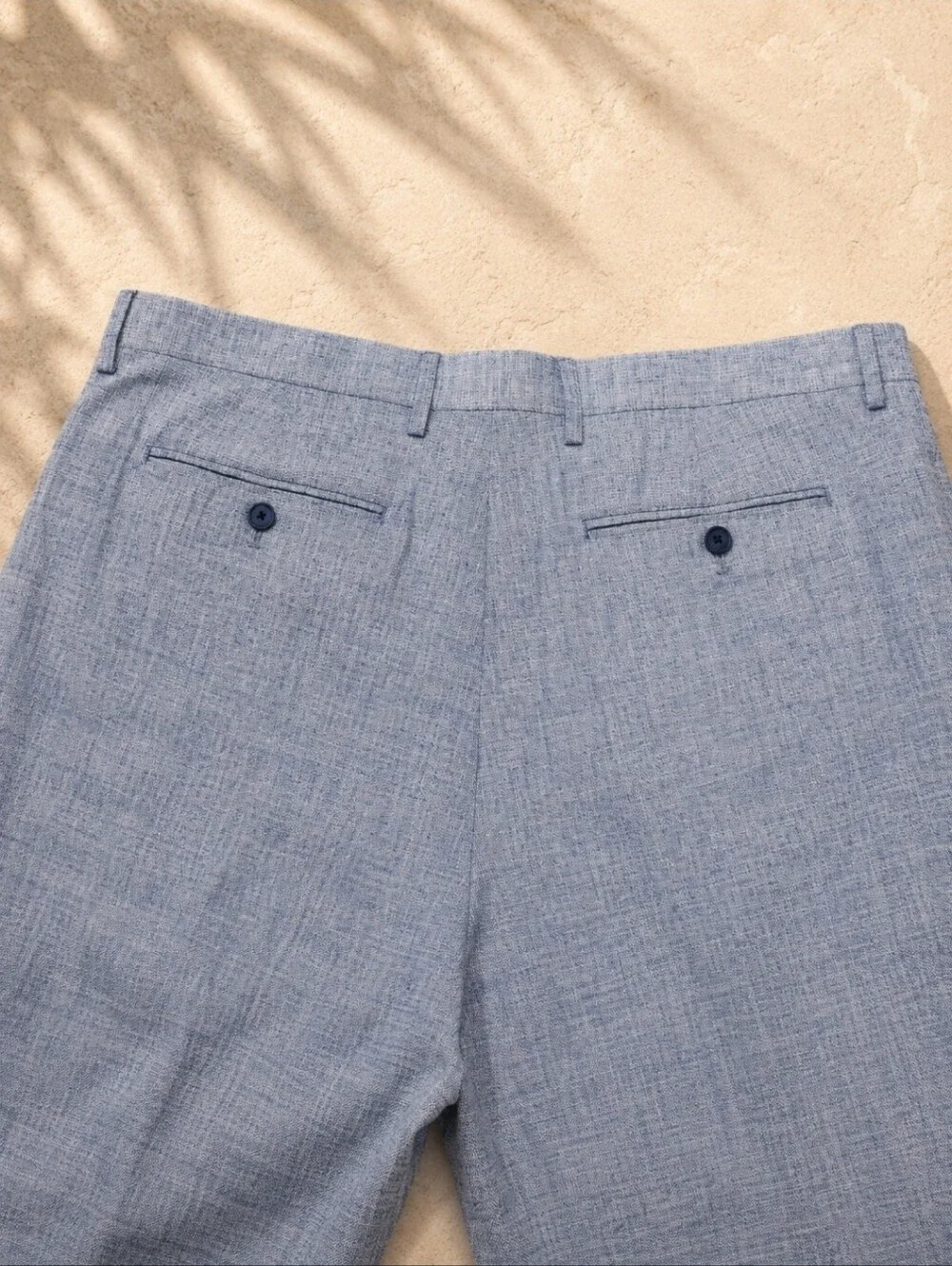 Banana Republic Linen Blend Standard Fit Trousers 36x32
